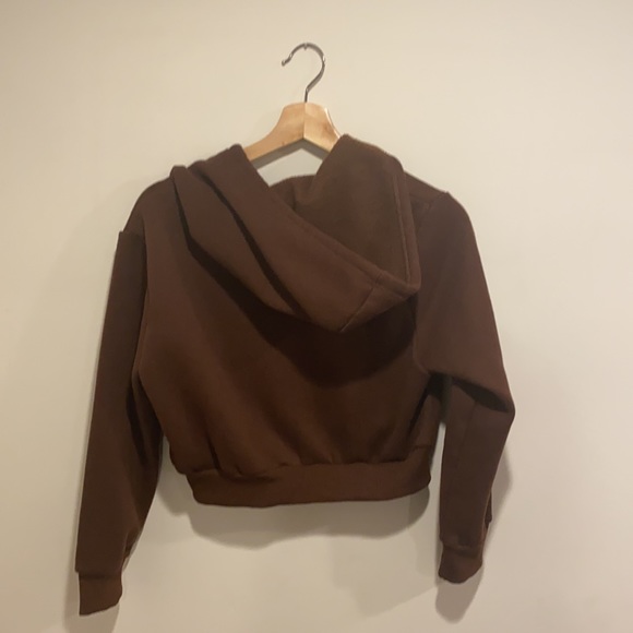 Brown zip up sweater! - Picture 3 of 3